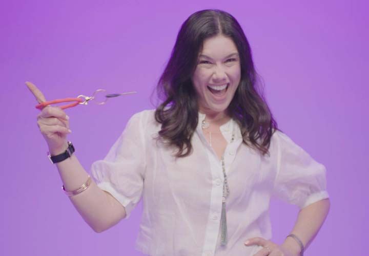 a woman spinning a set of keys on her finger