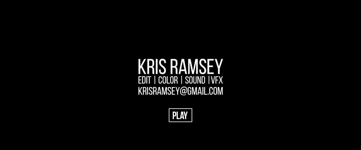 Kris Ramsey edit reel